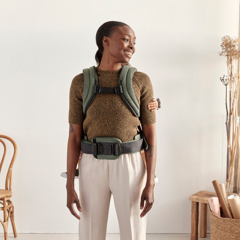 Baby Carrier Harmony | 3D Mesh - Dark Green (0-3 Years)