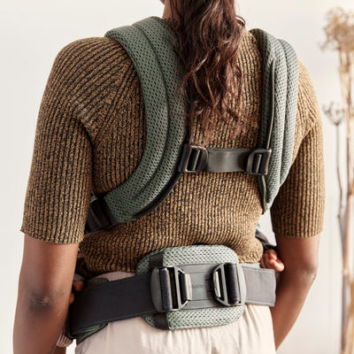 Baby Carrier Harmony | 3D Mesh - Dark Green (0-3 Years)