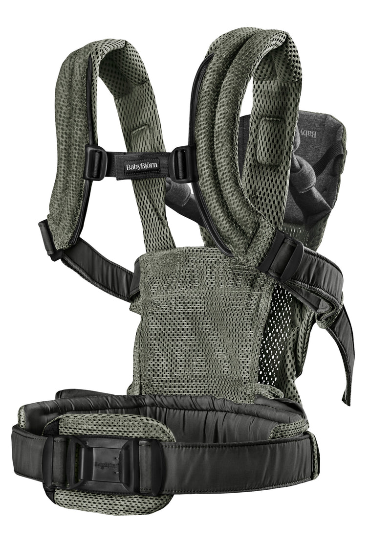 Baby Carrier Harmony | 3D Mesh - Dark Green (0-3 Years)
