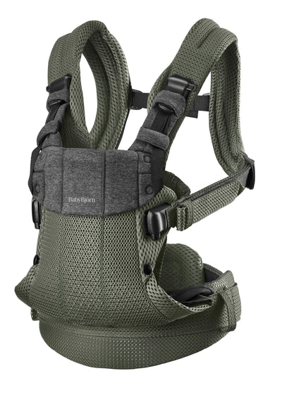 Baby Carrier Harmony | 3D Mesh - Dark Green (0-3 Years)