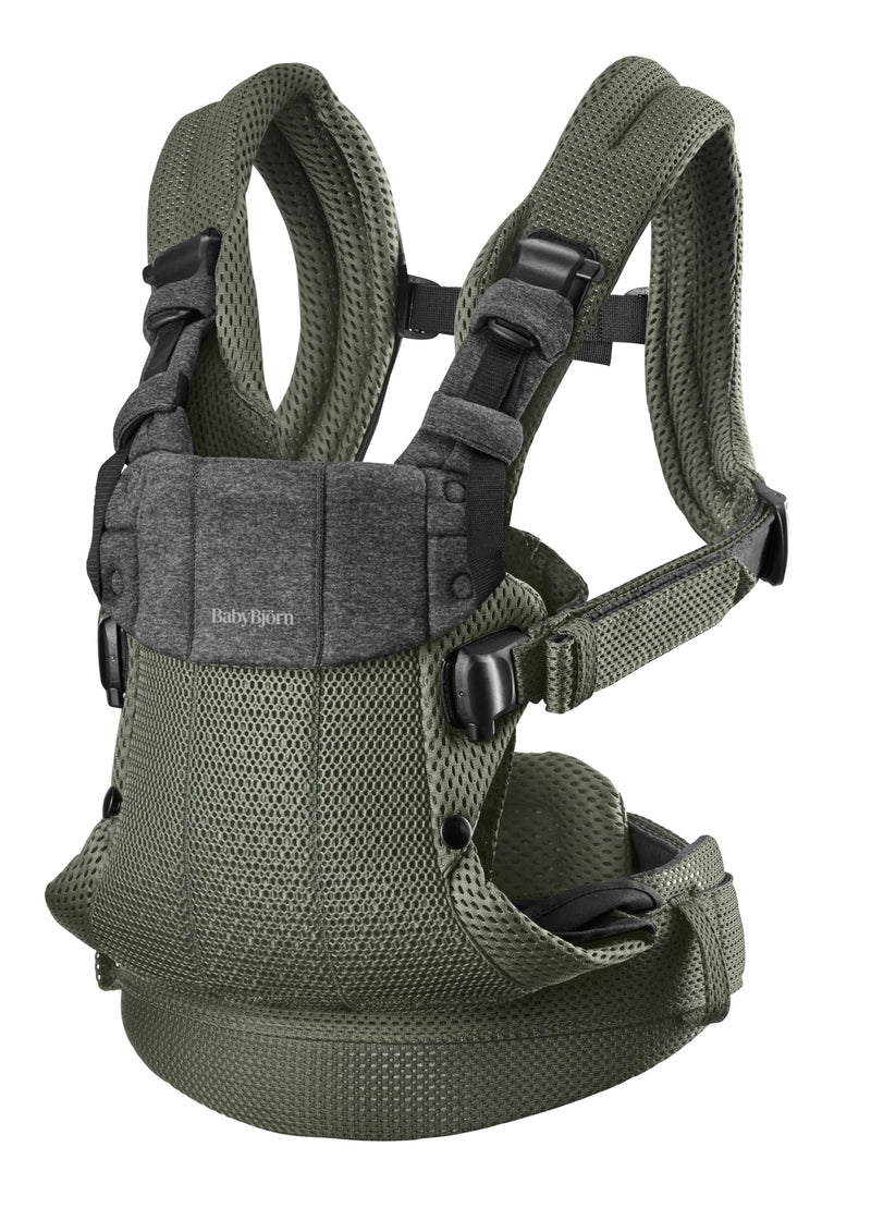Baby Carrier Harmony | 3D Mesh - Dark Green (0-3 Years)