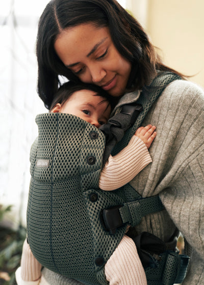 Baby Carrier Harmony | 3D Mesh - Dark Green (0-3 Years)