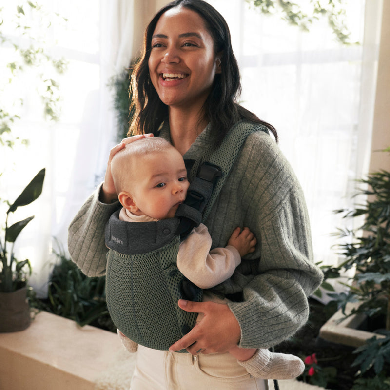 Baby Carrier Harmony | 3D Mesh - Dark Green (0-3 Years)