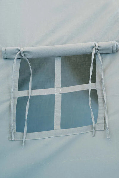 Teepee Tent Incl Floor Mat & 2 Cushions - Aqua