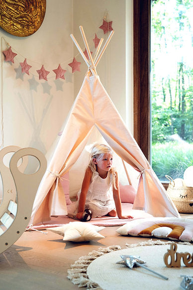 Moje - Teepee Tent Beige Rose - Swanky Boutique