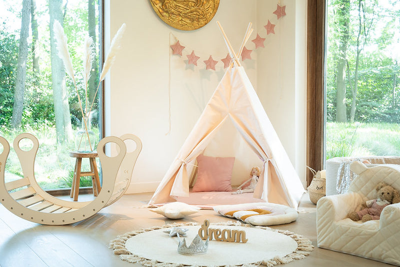 Moje - Teepee Tent Beige Rose - Swanky Boutique