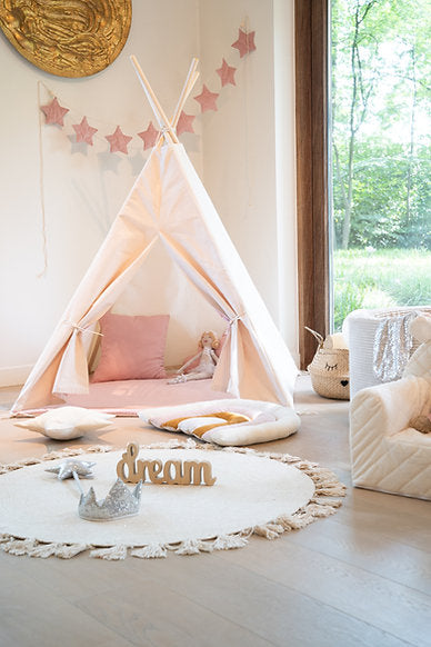 Moje - Teepee Tent Beige Rose - Swanky Boutique