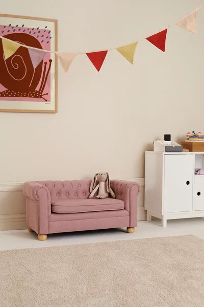 Kid's Concept - Chesterfield Sofa Pink - Swanky Boutique