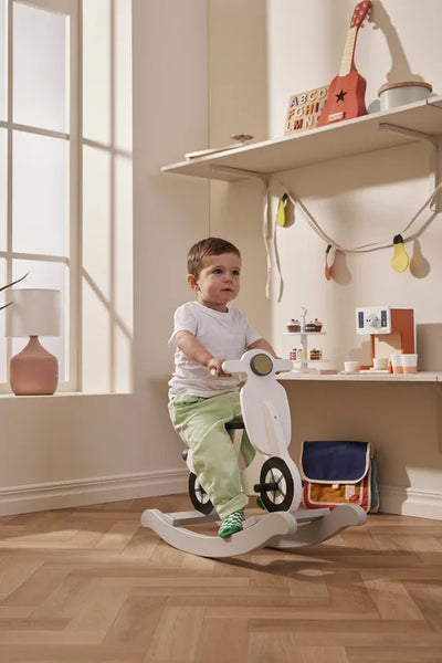 Kid's Concept - Rocking Scooter - White - Swanky Boutique