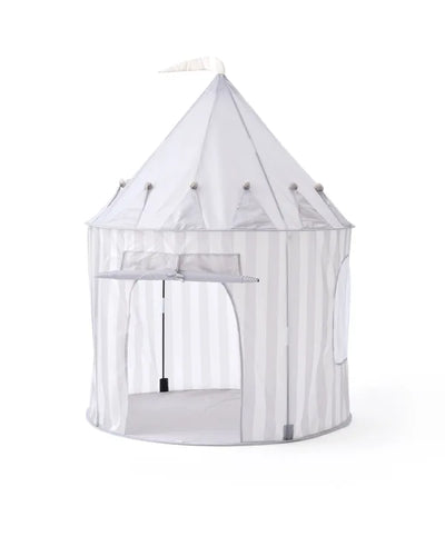 Kid's Concept Pop Up Play Tent - Stripe Grey - Swanky Boutique