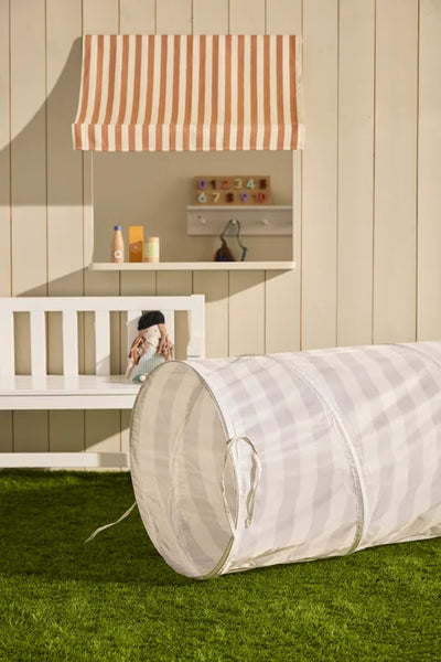 Kid's Concept - Play Tunnel - Stripe Grey - Swanky Boutique
