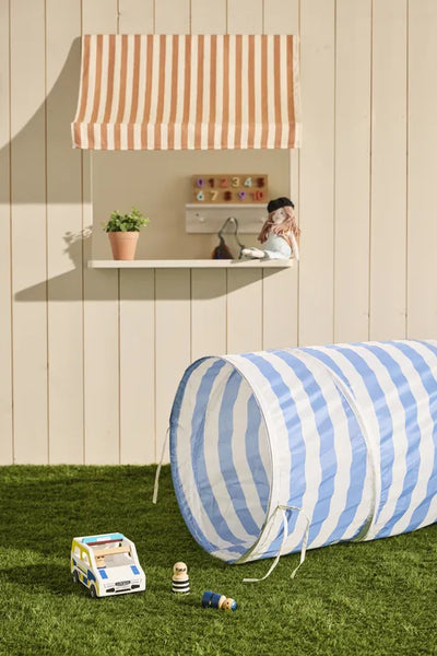 Kid's Concept - Play Tunnel - Stripe Blue - Swanky Boutique