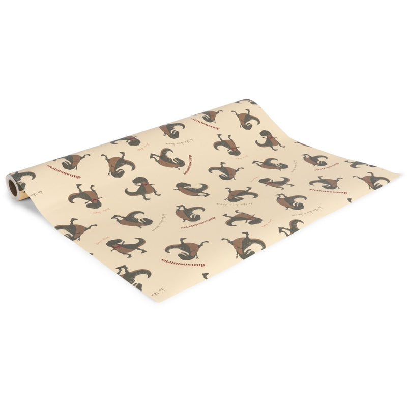 Konges Sloejd - Gift Wrapping Dinosaur - Swanky Boutique