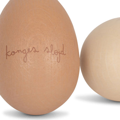 Konges Sloejd - Rattle Eggs Incl Bag - Swanky Boutique