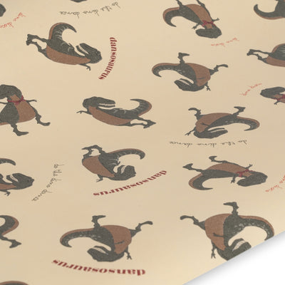 Konges Sloejd - Gift Wrapping Dinosaur - Swanky Boutique