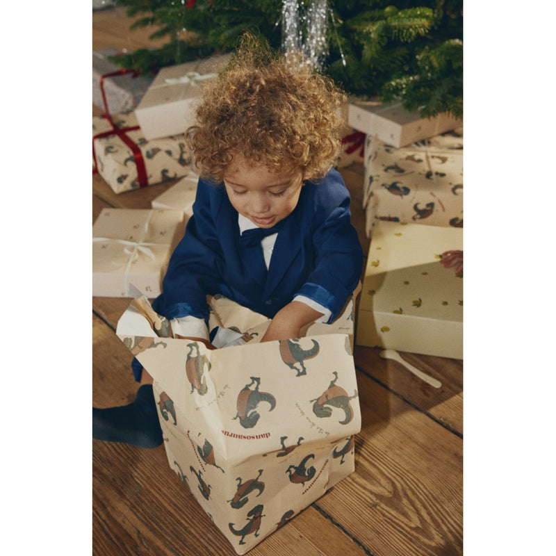 Konges Sloejd - Gift Wrapping Dinosaur - Swanky Boutique