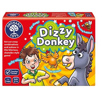orchard toys - Game (Charades) - Dizzy Donkey (5 Years-Adult) - swanky boutique malta