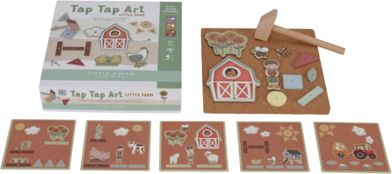Little Dutch - Tap Tap art set Little Farm - Swanky Boutique