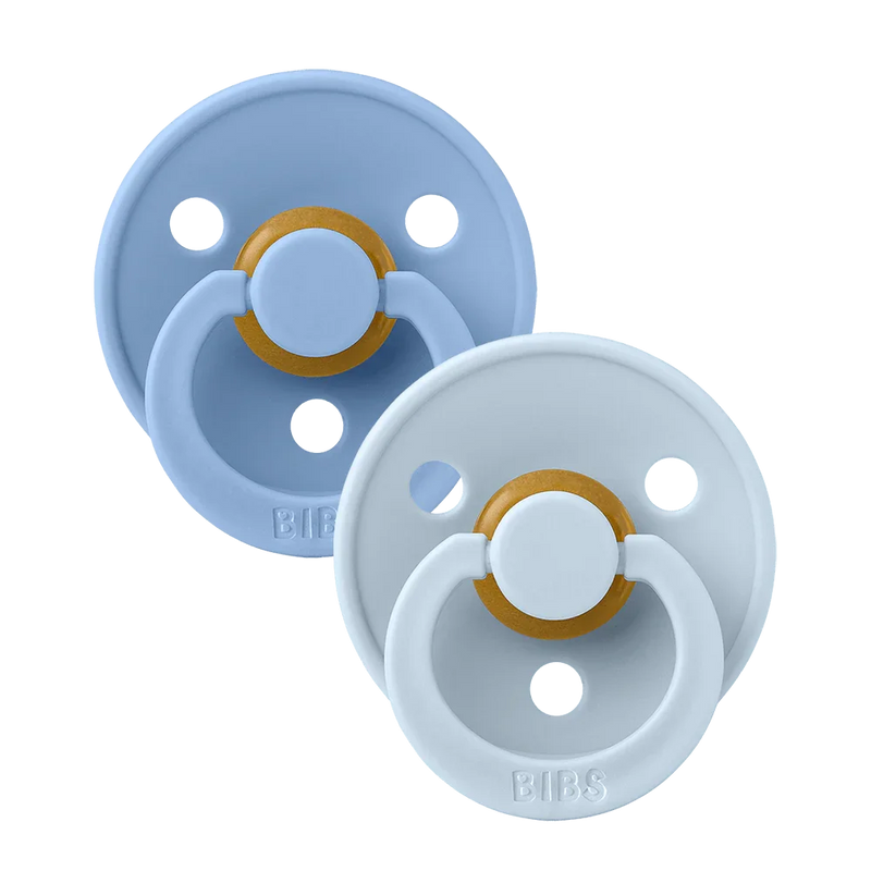 Pacifiers, Colour 2-Pack - Sky Blue/ Baby Blue