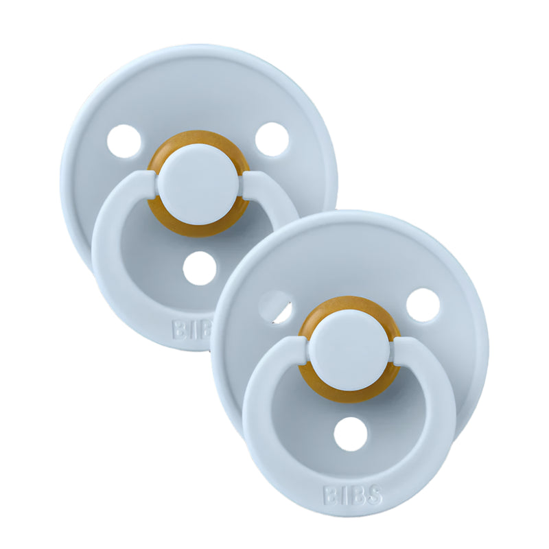 Pacifiers, Colour 2-Pack - Baby Blue/ Baby Blue