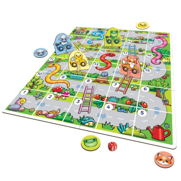 orchard toys - Game - My First Snakes & Ladders (3-6 Years) - swanky boutique malta