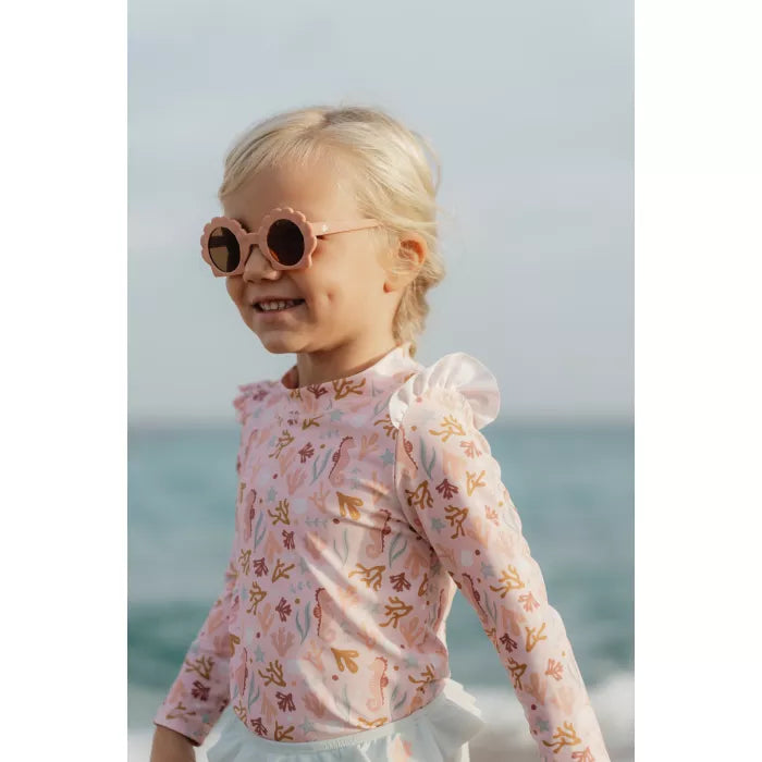 Little Dutch - Child sunglasses Shell Shape Old Pink - Swanky Boutique