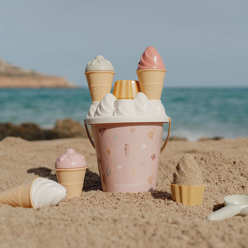 Little Dutch Ice Cream Beach Set Ocean Dreams Pink - Swanky Boutique