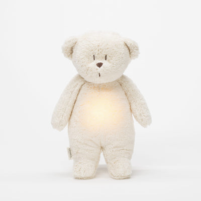 Moonie - The organic humming bear with lamp Polar Natur - Swanky Boutique