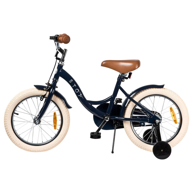 stoy - Stoy Bicycle 16" Vintage Navy Blue (5-7 years) - swanky boutique malta