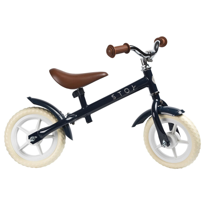 stoy - Balance Bicycle 10" Navy Blue (2-4 years) - swanky boutique malta