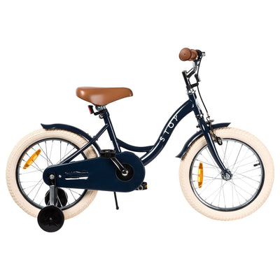 stoy - Stoy Bicycle 16" Vintage Navy Blue (5-7 years) - swanky boutique malta
