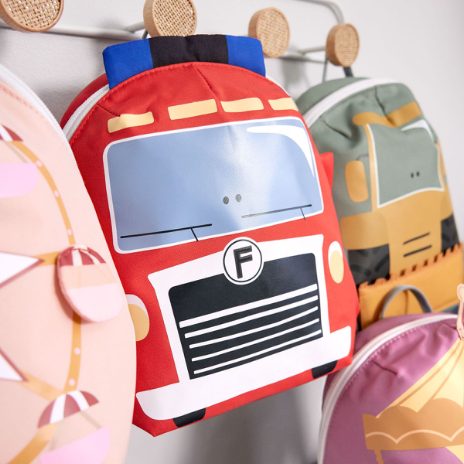 Lassig - Fire Engine Backpack - Swanky Boutique