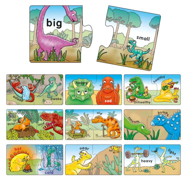 orchard toys - Jigsaw Puzzles - Dinosaur Opposites (3-6 Years) - swanky boutique malta