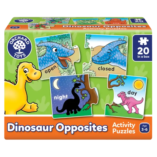 orchard toys - Jigsaw Puzzles - Dinosaur Opposites (3-6 Years) - swanky boutique malta