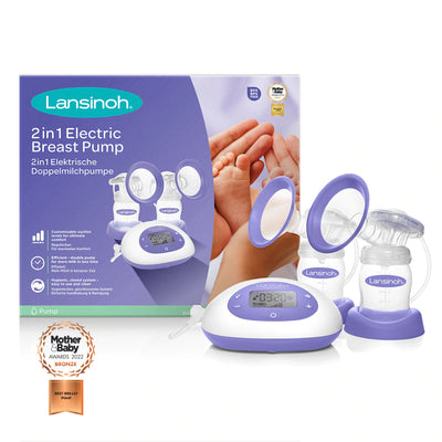 Lansinoh - Electric Breast Pump 2 in 1 Single Double - Swanky Boutique