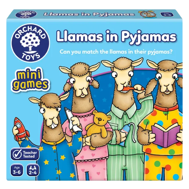 Orchard Toys - Llamas in pyjamas mini game - Swanky Boutique