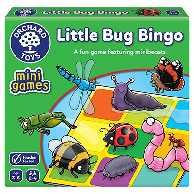 orchard toys - Game (Mini Game) - Little Bug Bingo (3-6 Years) - swanky boutique malta