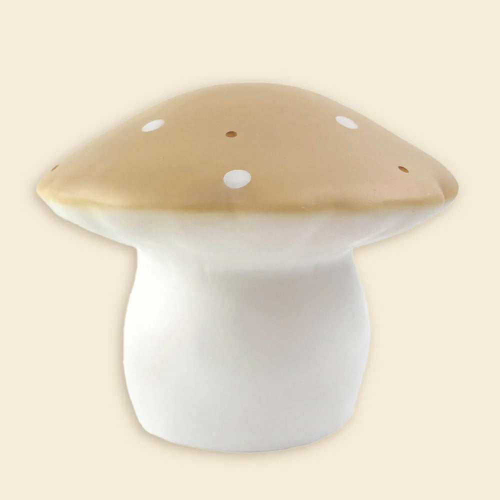 Night Light Mushroom Lamp, Medium - Mokka – Swanky Boutique