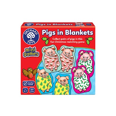 orchard toys - Game (Mini Game) - Pigs in Blankets (3-7 Years) - swanky boutique malta