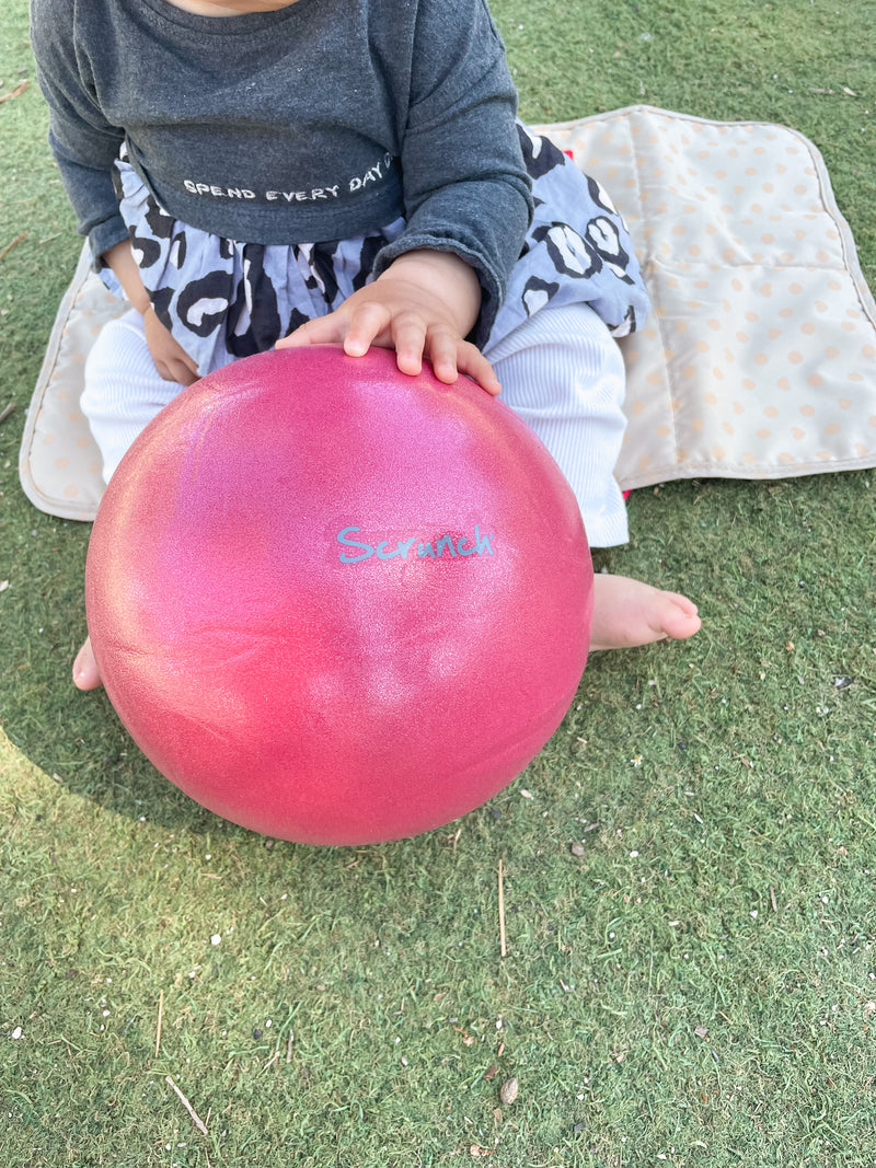 scrunch - Beach Ball - Dark Pink - swanky boutique malta