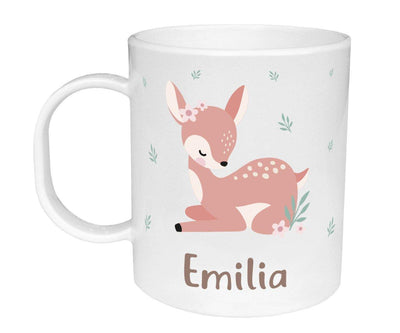 tutete - Mug, Plastic - Sweet Deer (Personalization Not Incl) - swanky boutique malta