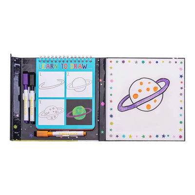 Floss & Rock - Learn to Draw Activity Kit Space - Swanky Boutique