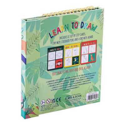 Floss & Rock - Learn to Draw Activity Kit Jungle - Swanky Boutique