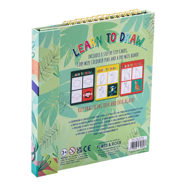 Learn to Draw Activity Kit - Jungle