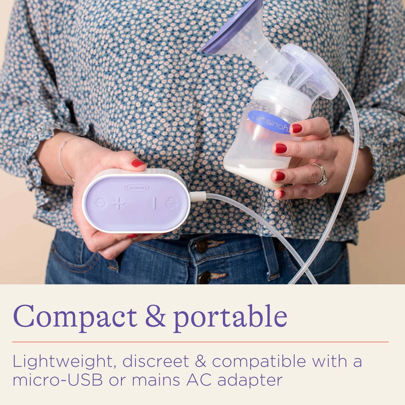Lansinoh - Electric Breast Pump Compact Single Portable - Swanky Boutique