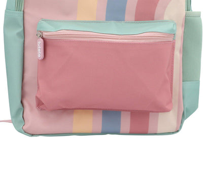 Tutete - Backpack Large H40cm Mint Pink Rainbow - Swanky Boutique