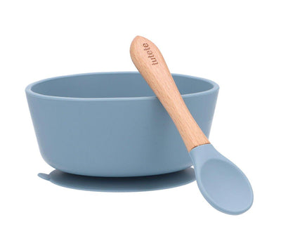Tutete - Bowl & Spoon Set Ocean Blue - Swanky Boutique