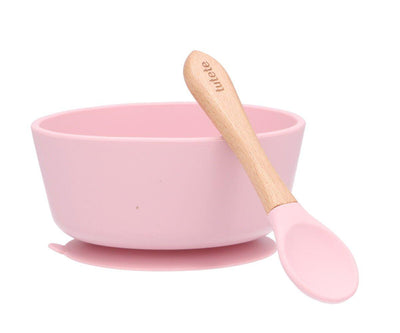 Tutete - Bowl & Spoon Set Ocean Pink - Swanky Boutique