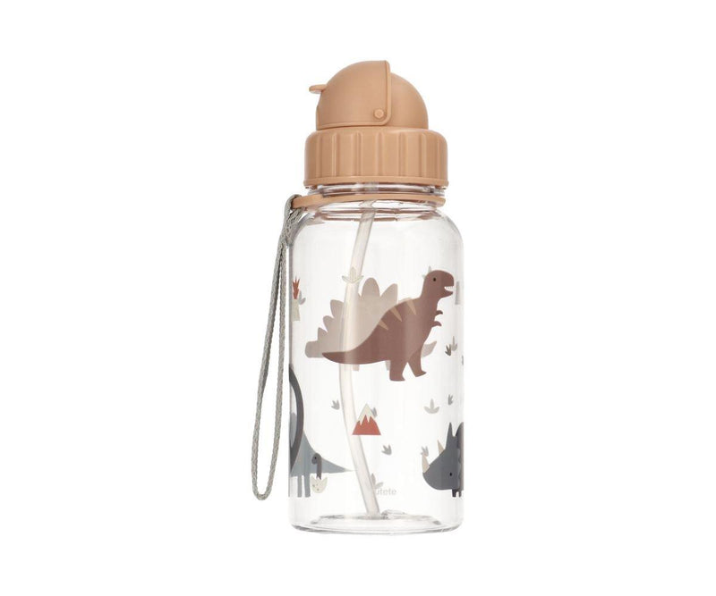 Straw Bottle, 500ml - Dino World