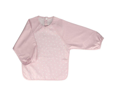 Tutete - Bib Long Sleeves Leaves Pink - Swanky Boutique